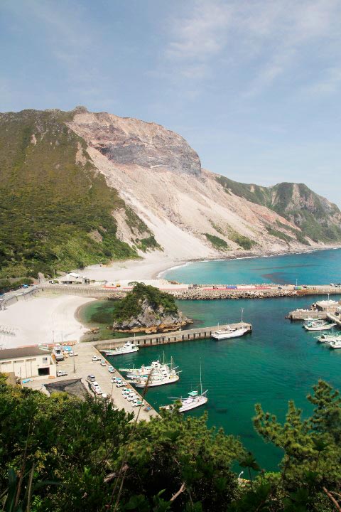 天上山と多幸湾・三浦漁港